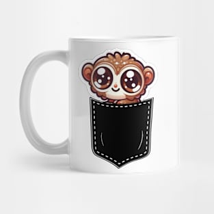 Kawaii Tarsier in Pocket Mug